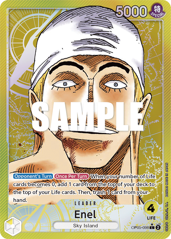 Enel (098) (Alternate Art) OP05-098