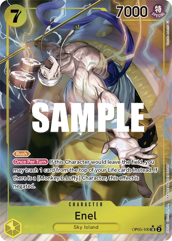 Enel (100) (Alternate Art) OP05-100