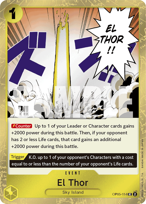 El Thor (Jolly Roger Foil) OP05-114