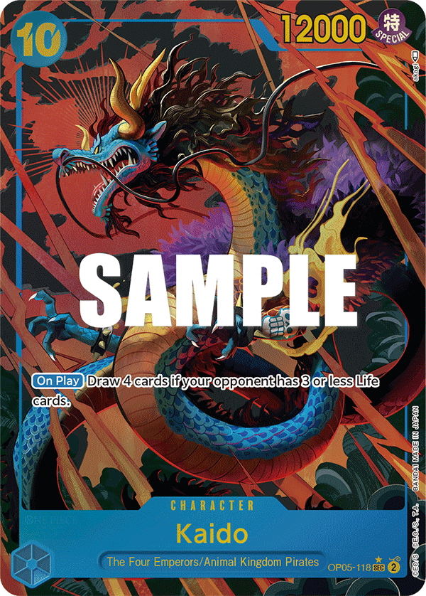 Kaido (118) (Alternate Art) OP05-118