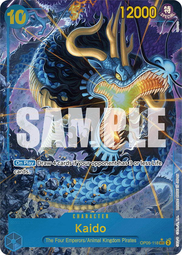 Kaido (OP05-118) (Alternate Art) OP05-118