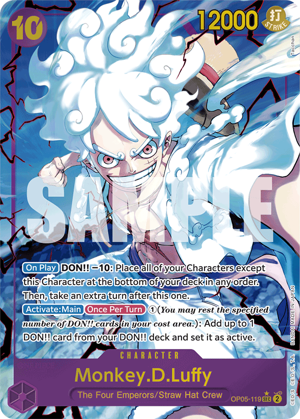 Monkey.D.Luffy (OP05-119) (Alternate Art) OP05-119