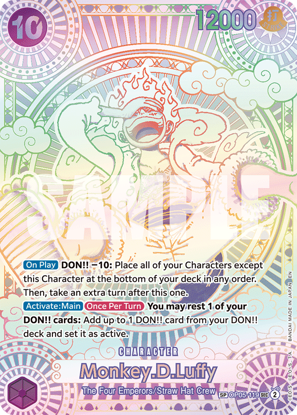 Monkey.D.Luffy (119) (SP) OP05-119