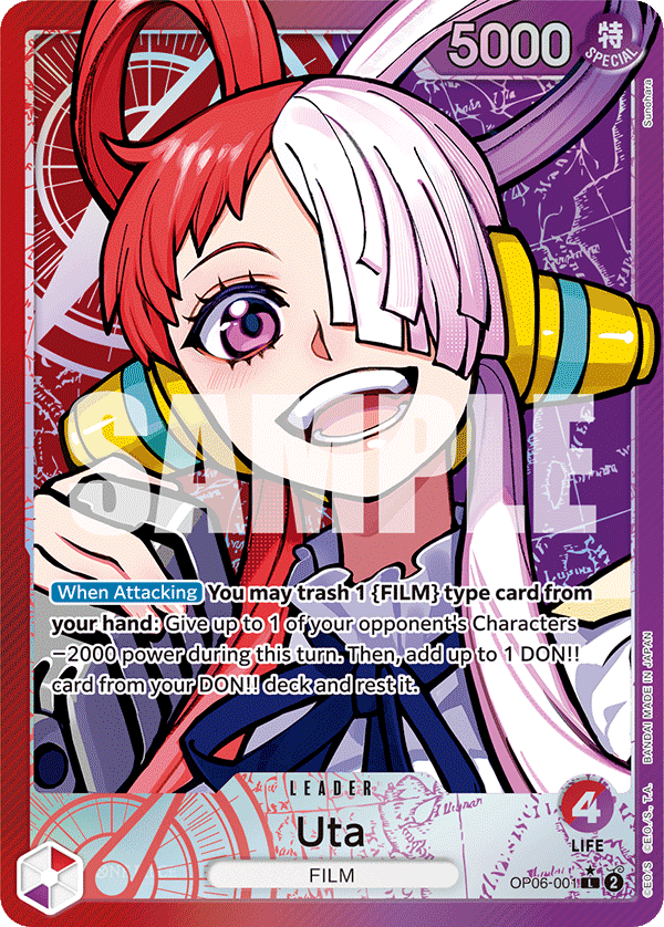 Uta (Alternate Art) OP06-001