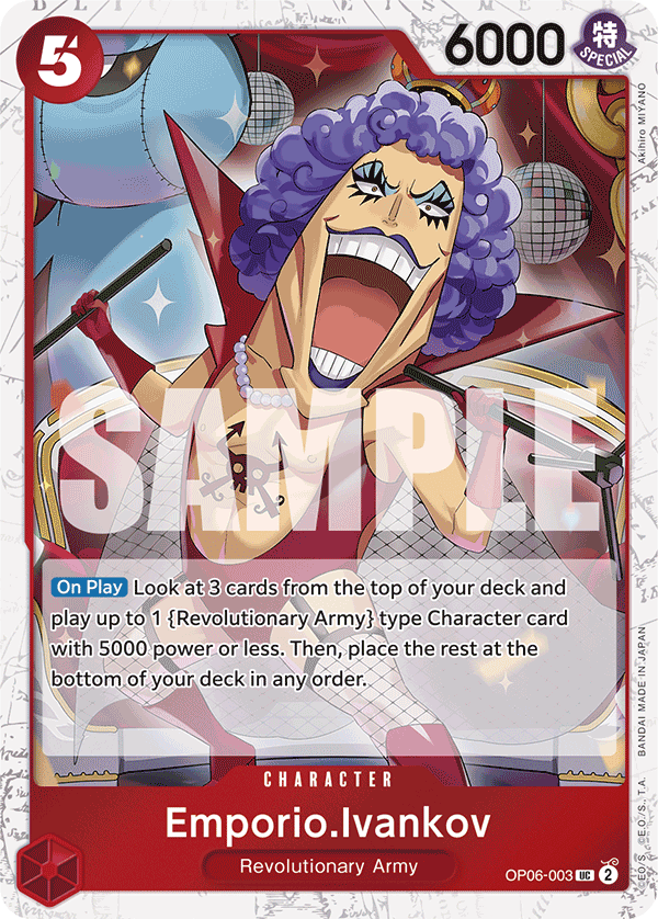Emporio.Ivankov (Jolly Roger Foil) OP06-003