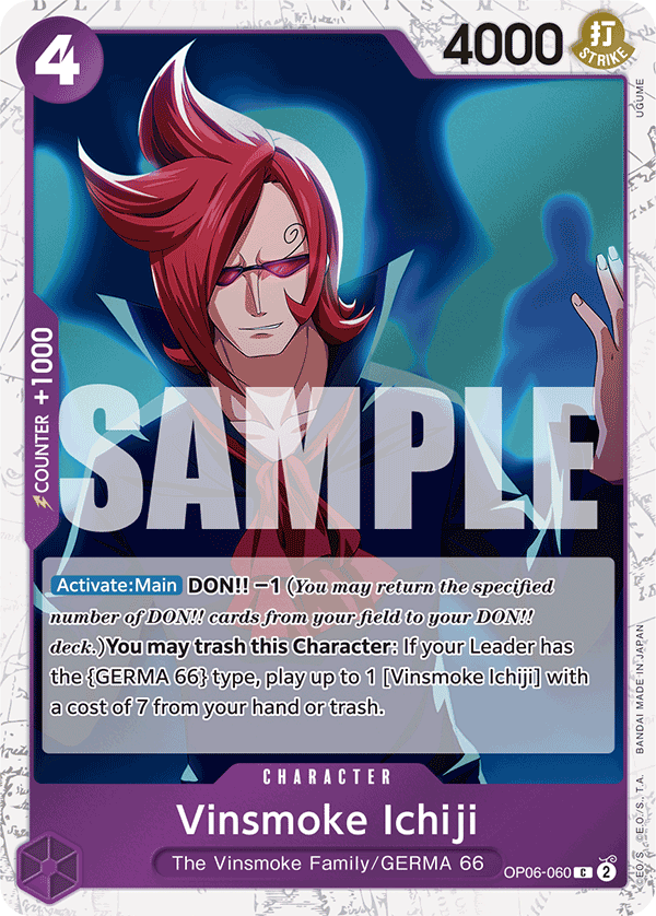 Vinsmoke Ichiji (OP06-060) (Jolly Roger Foil) OP06-060