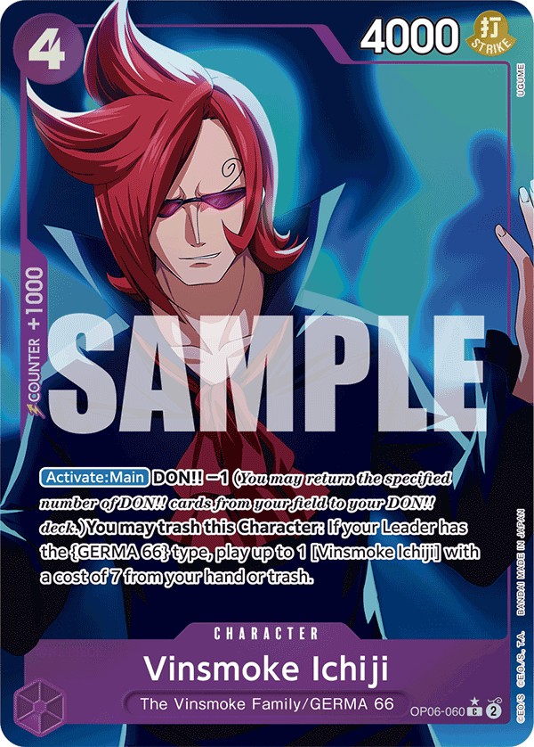 Vinsmoke Ichiji (OP06-060) (Full Art) OP06-060