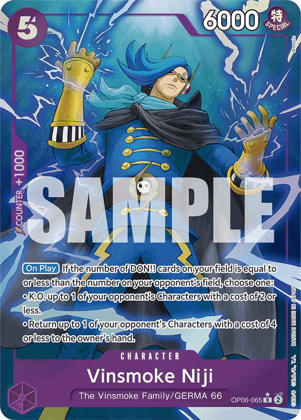 Vinsmoke Niji (OP06-065) (Full Art) OP06-065