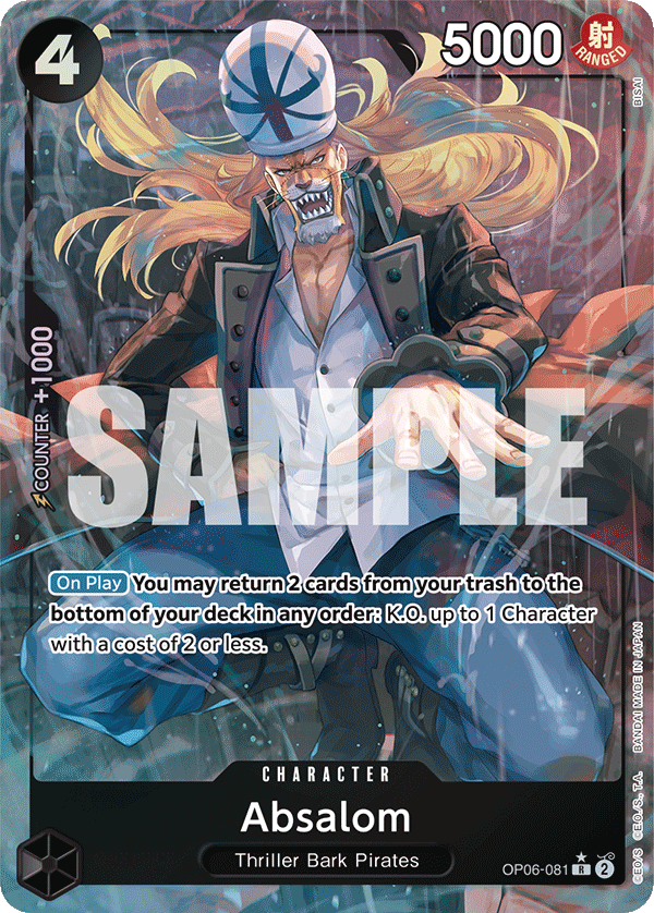 Absalom (Alternate Art) OP06-081