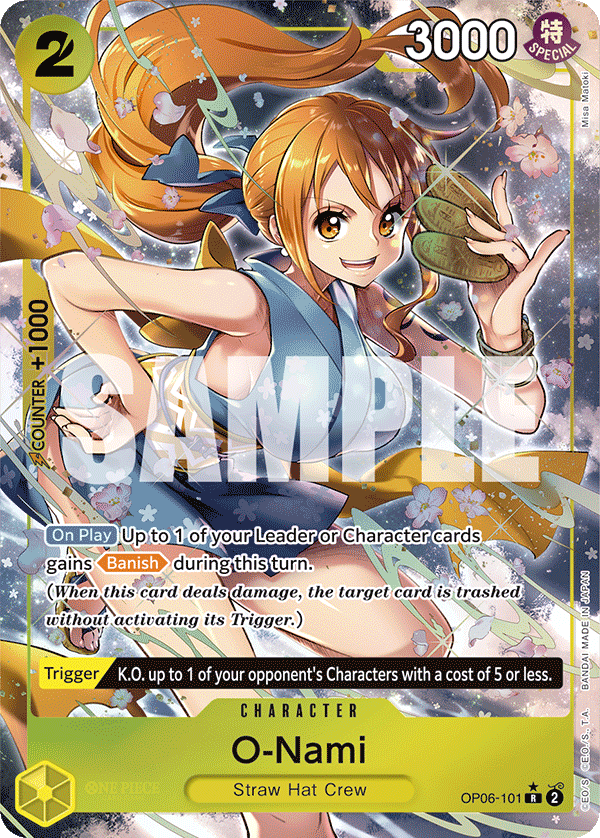 O-Nami (Alternate Art) OP06-101