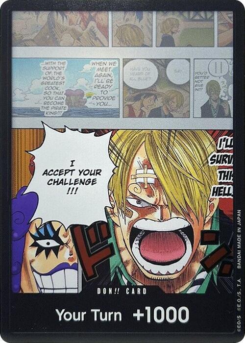 DON!! Card (Ivankov & Sanji) (Double Pack Set Vol. 3) OP06_don_91