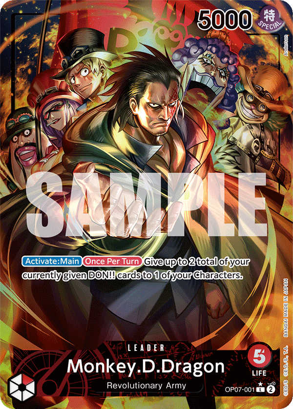 Monkey.D.Dragon (001) (Parallel) OP07-001