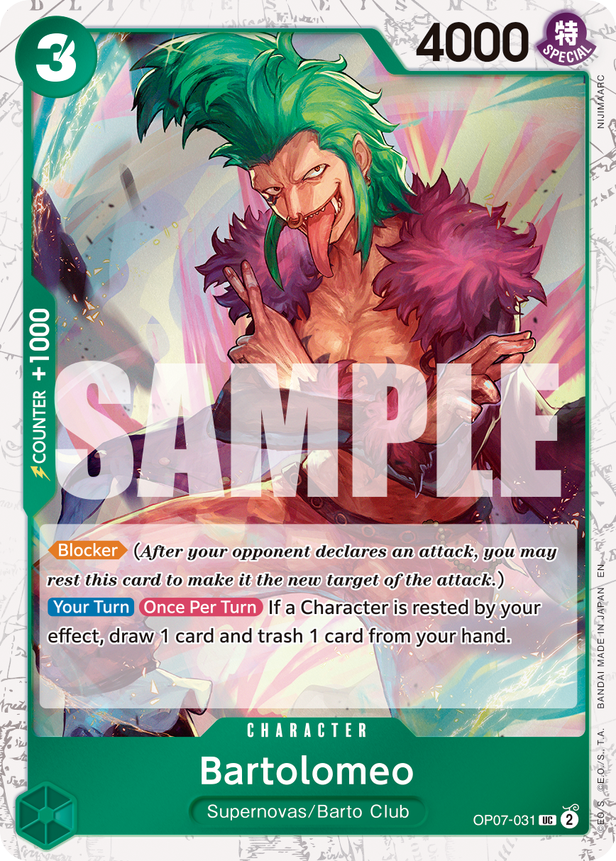 Bartolomeo (Pirate Foil) OP07-031