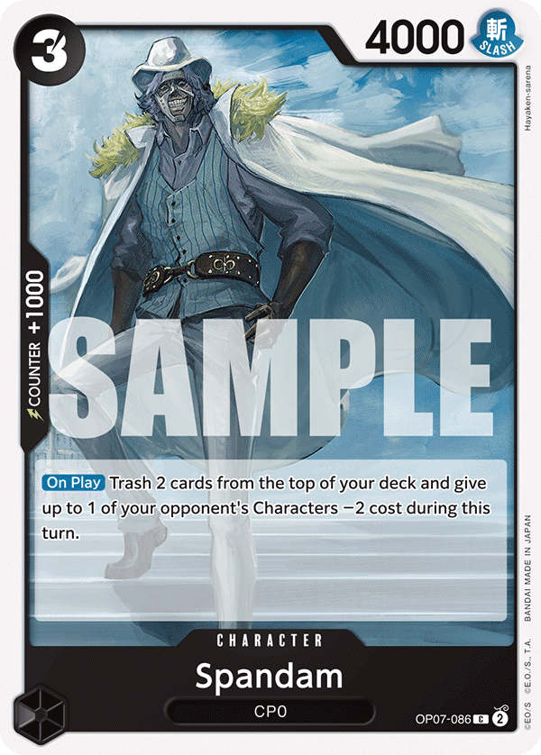 Spandam OP07-086