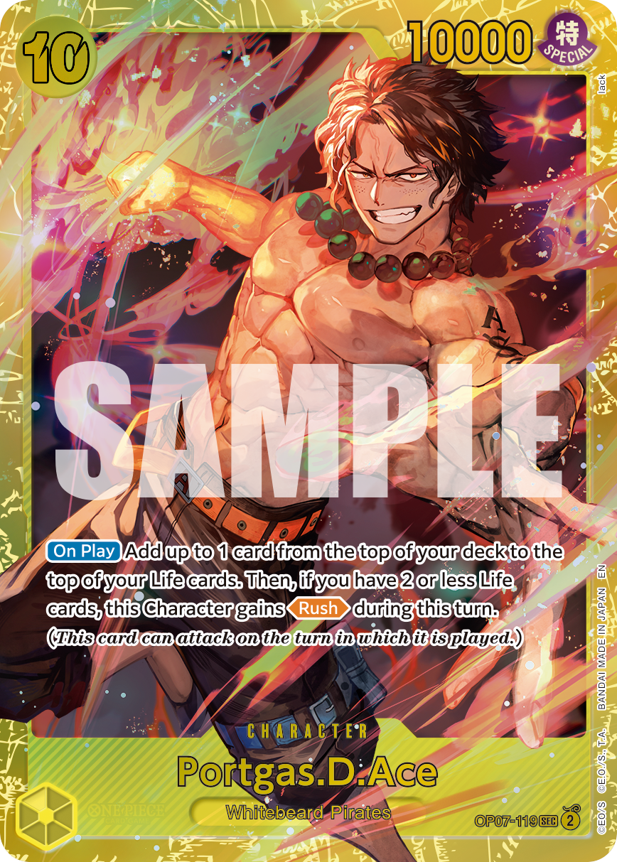 Portgas.D.Ace - OP07-119 (Reprint) OP07-119