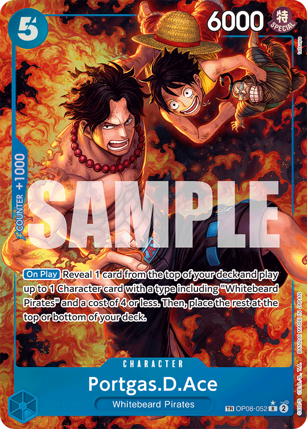 Portgas.D.Ace (TR) OP08-052