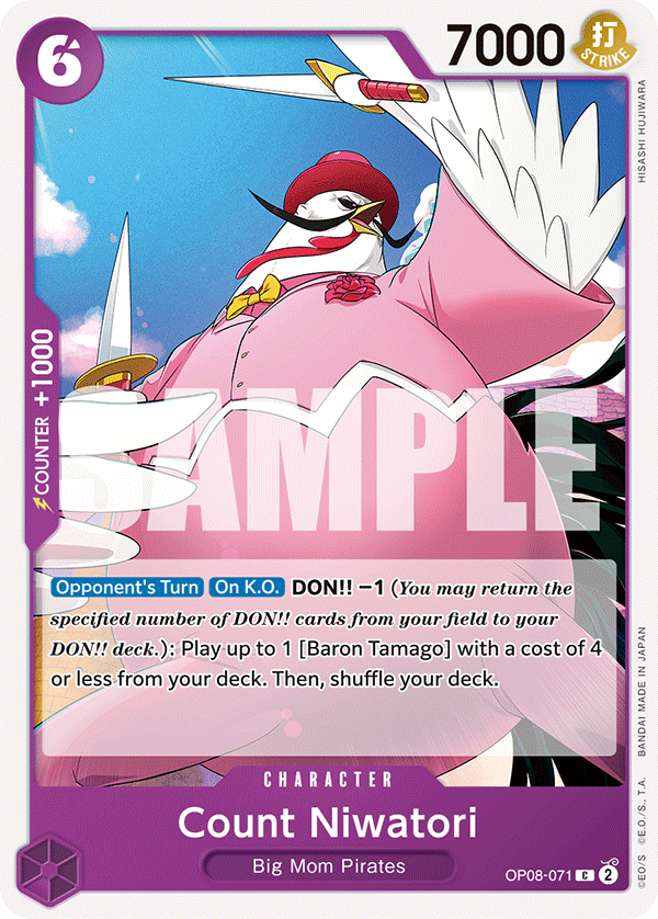 Count Niwatori OP08-071