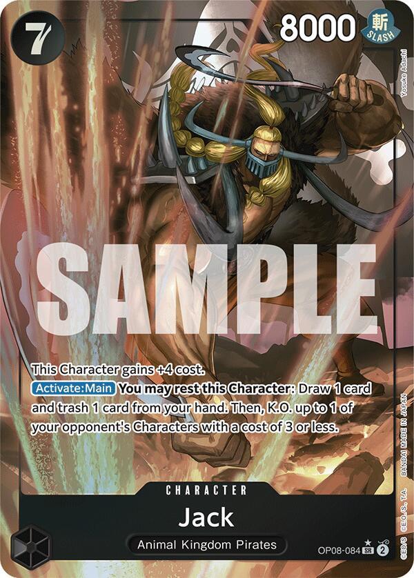 Jack (Parallel) - Two Legends (OP08) OP08-084
