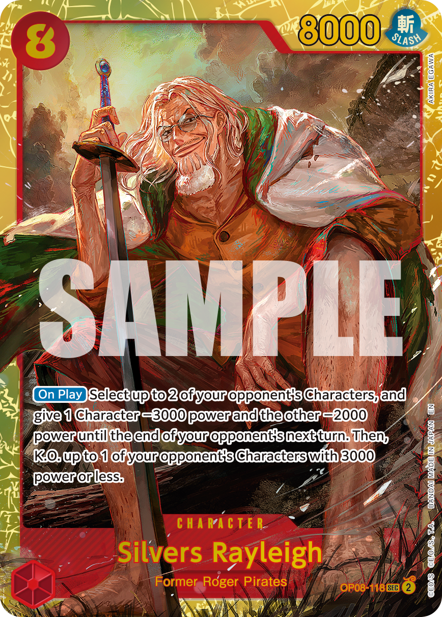 Silvers Rayleigh - OP08-118 (Reprint) OP08-118
