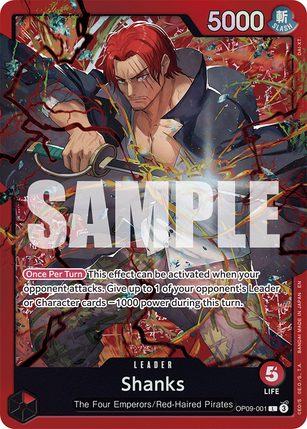 Shanks (OP09-001) OP09-001