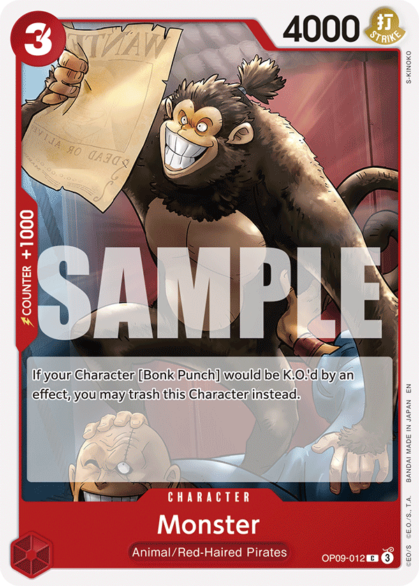 Monster (Reprint) OP09-012