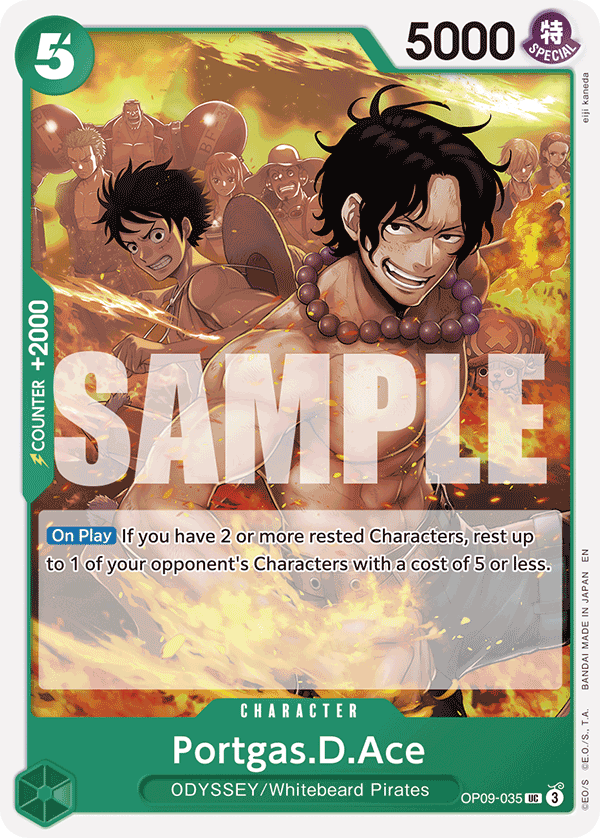 Portgas.D.Ace (Reprint) OP09-035
