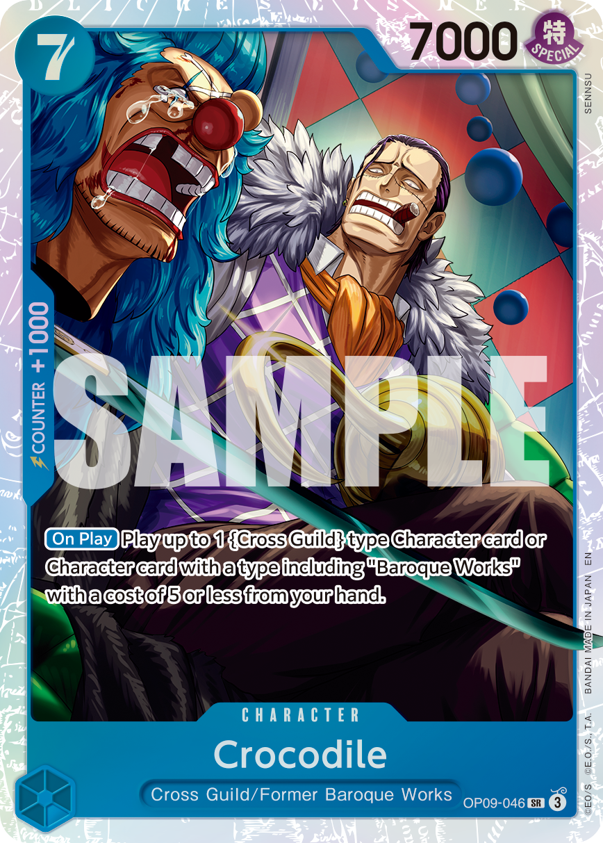 Crocodile - OP09-046 (Reprint) OP09-046