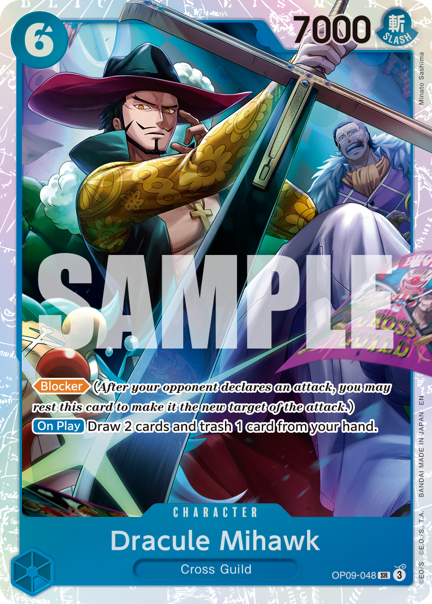 Dracule Mihawk - OP09-048 (Reprint) OP09-048