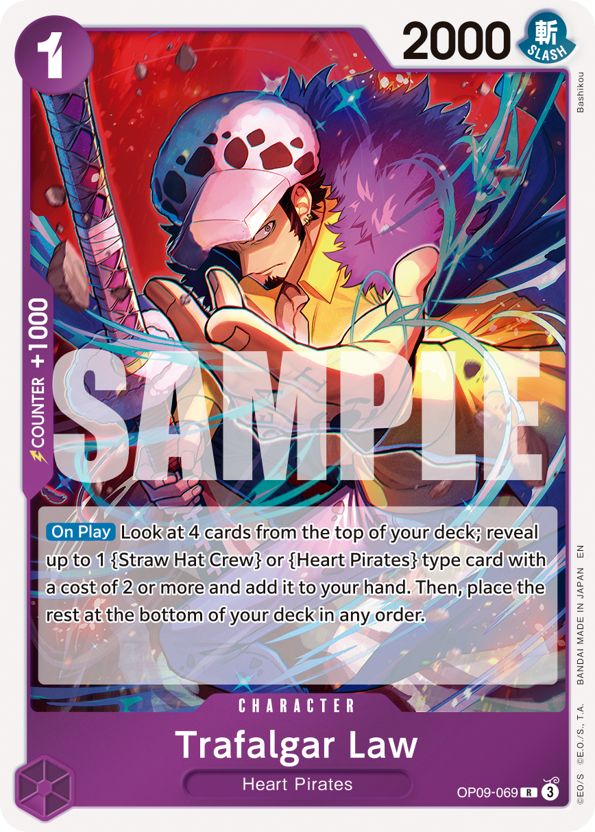 Trafalgar Law - OP09-069 (Reprint) OP09-069