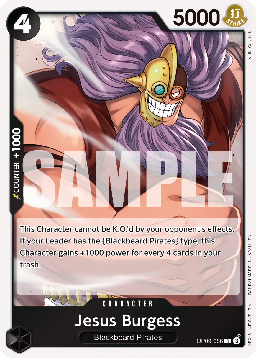 Jesus Burgess (Reprint) OP09-086