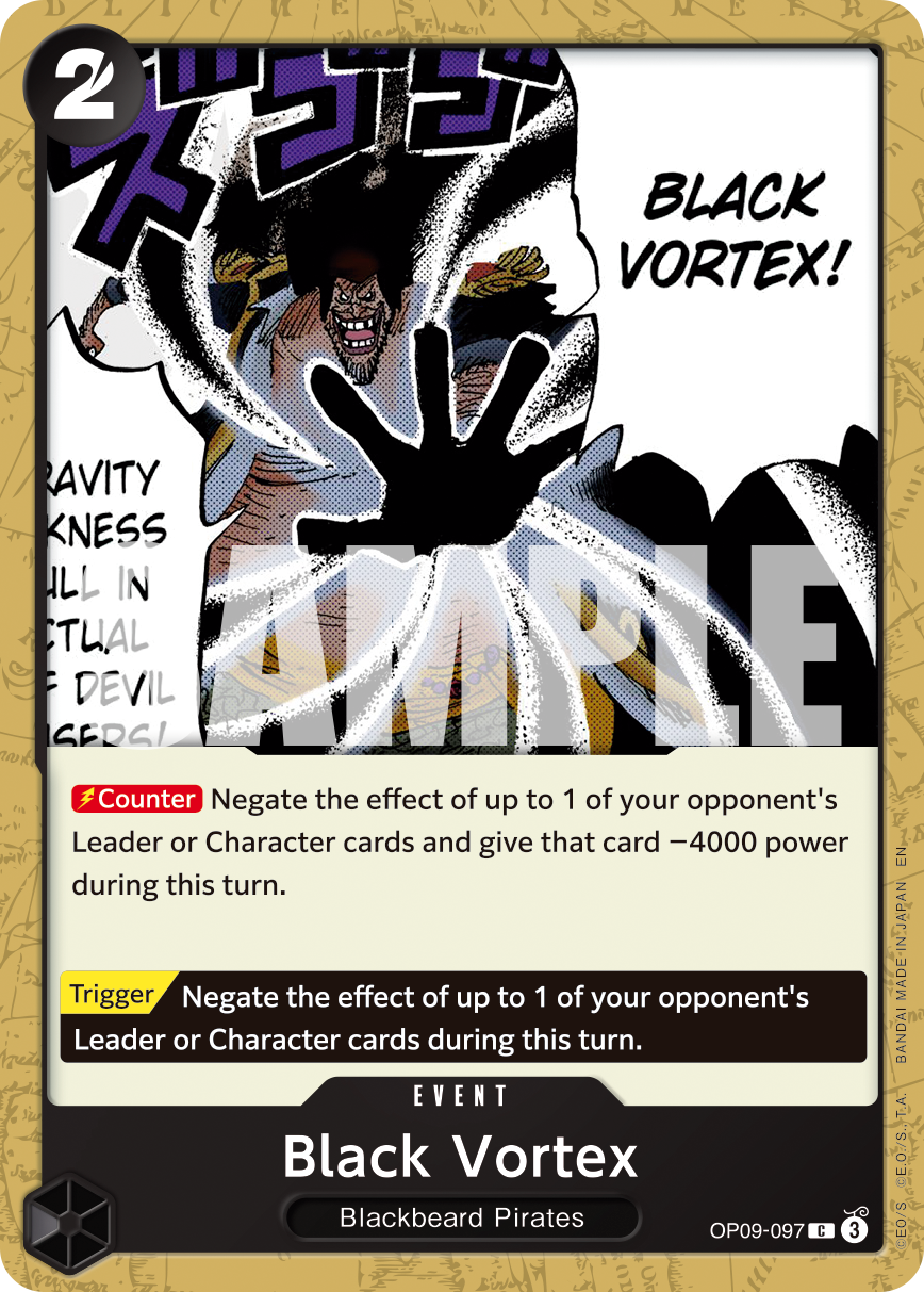 Black Vortex (Reprint) OP09-097