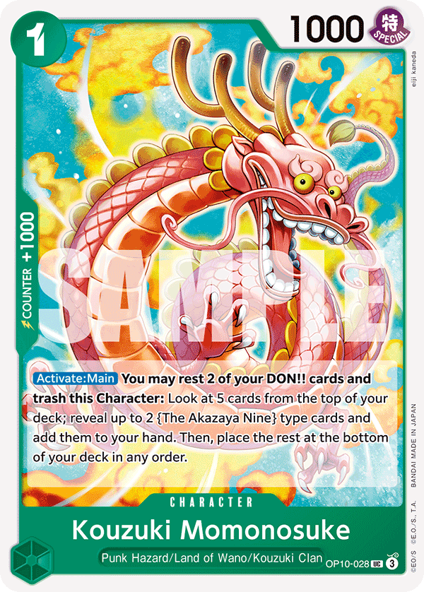Kouzuki Momonosuke (028) OP10-028