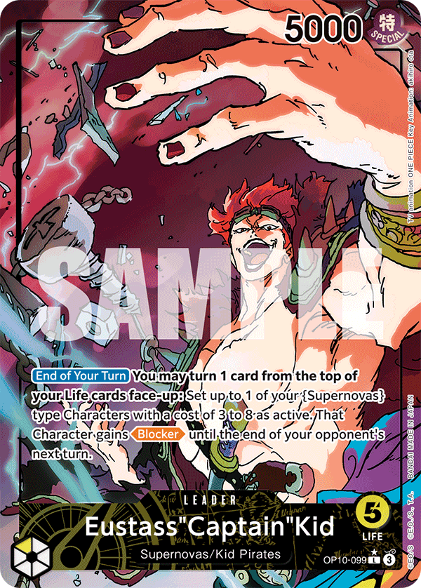 Eustass"Captain"Kid (099) (Parallel) OP10-099