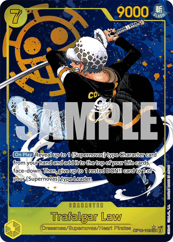 Trafalgar Law - OP10-119 (SP) OP10-119