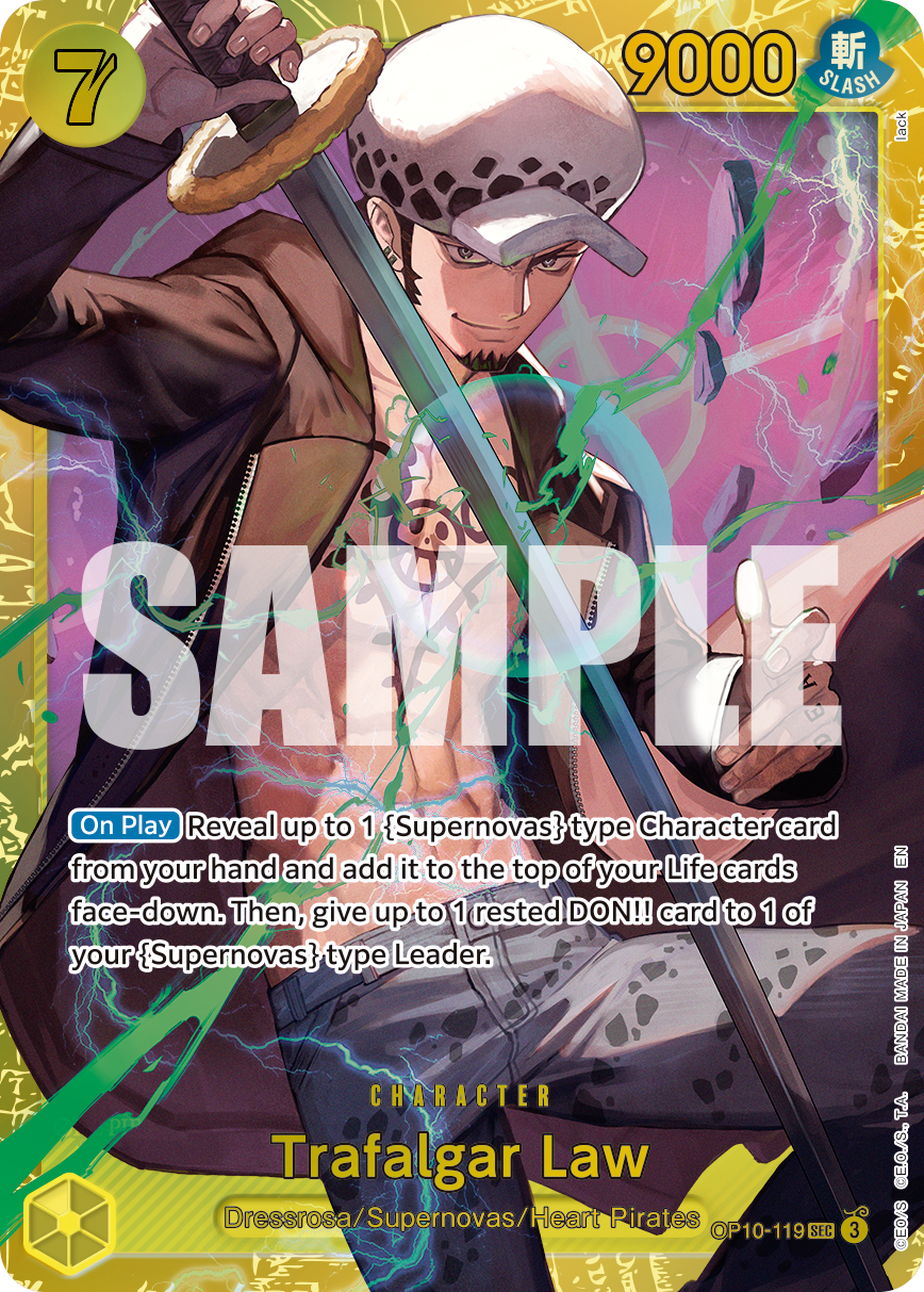 Trafalgar Law - OP10-119 (Reprint) OP10-119