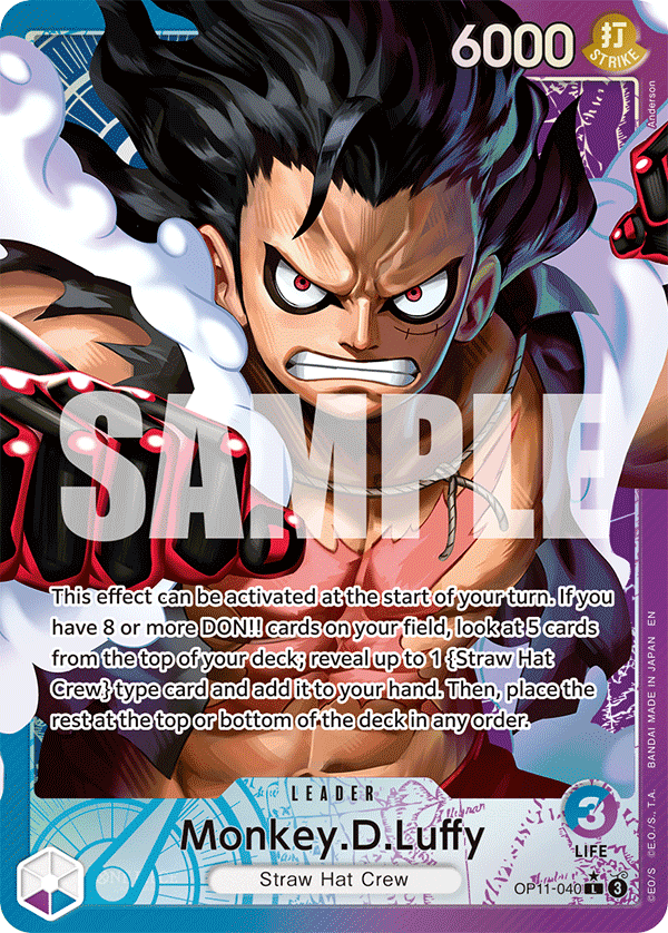 Monkey.D.Luffy (040) (Alternate Art) OP11-040