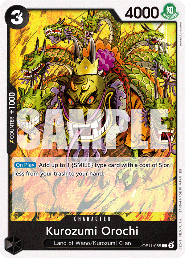 Kurozumi Orochi OP11-085