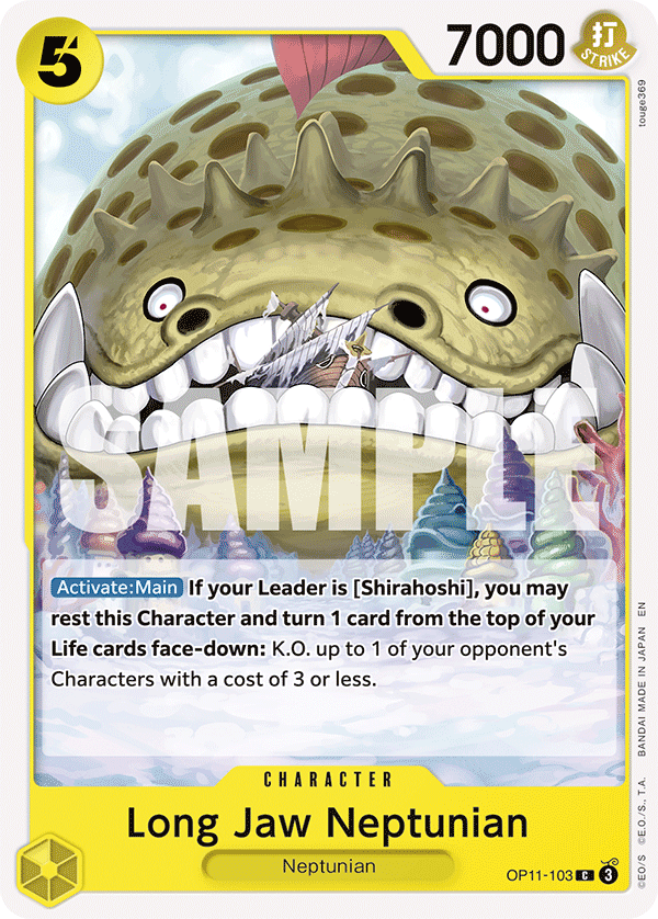 Long-Jaw Neptunian OP11-103