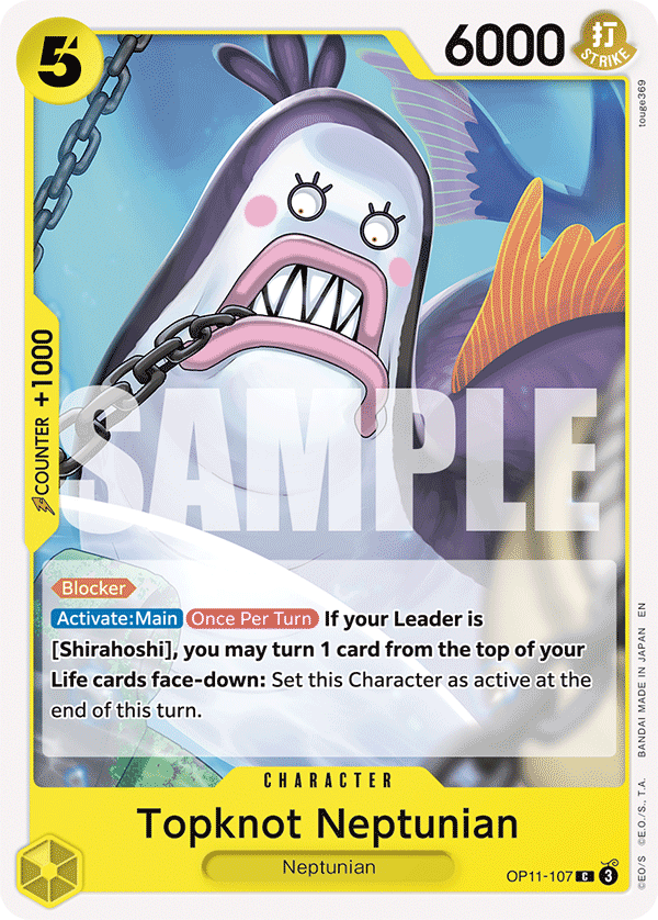 Topknot Neptunian OP11-107