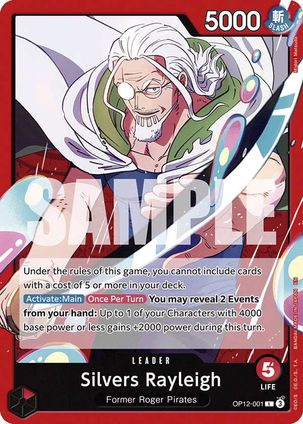 Silvers Rayleigh OP12-001
