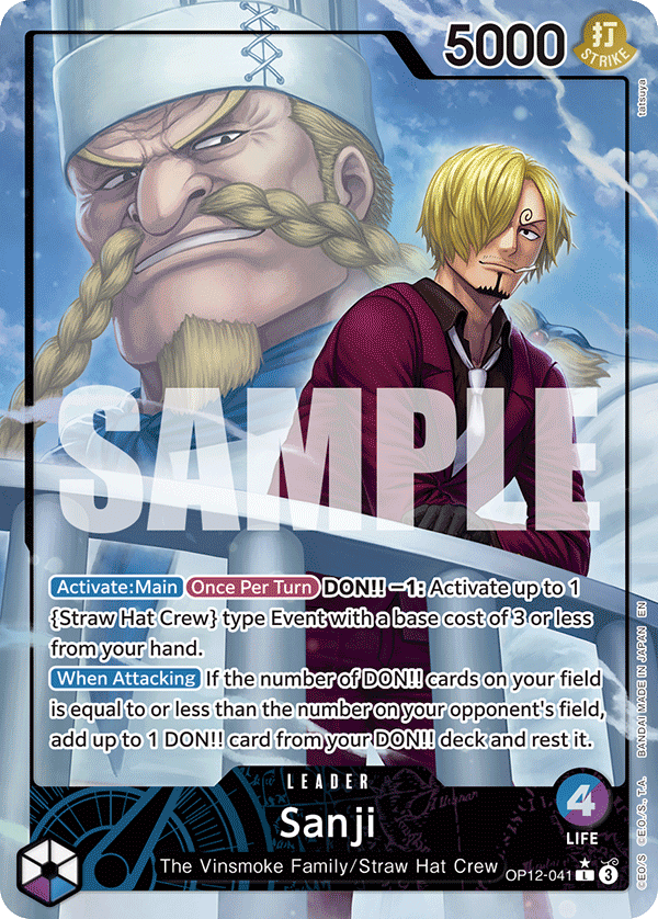 Sanji (041) (Alternate Art) OP12-041