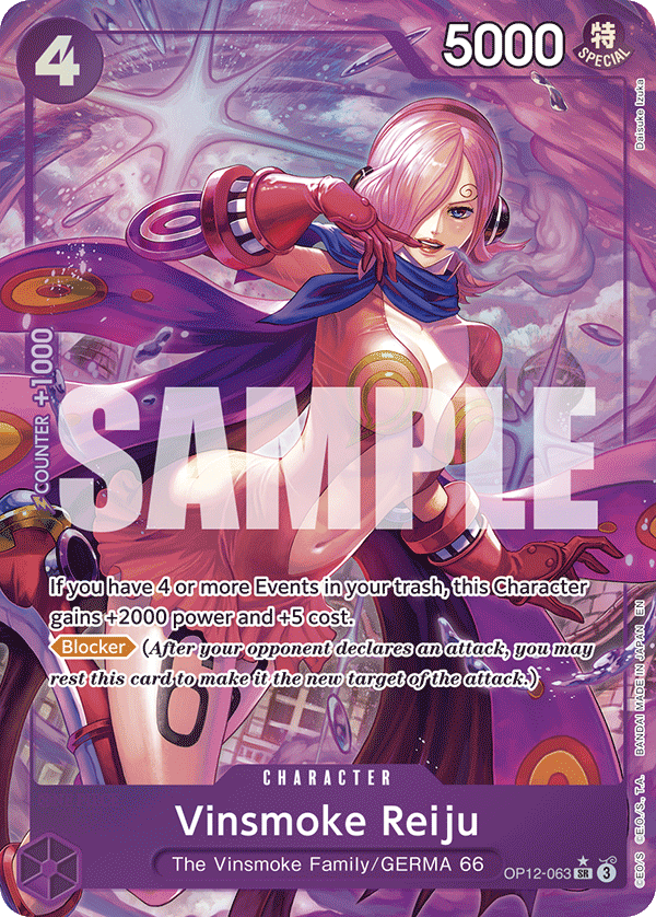 Vinsmoke Reiju (Alternate Art) OP12-063