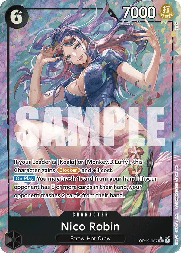 Nico Robin (Alternate Art) OP12-087