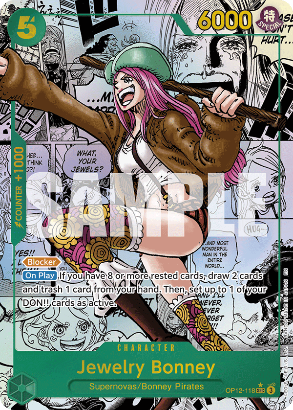 Jewelry Bonney (118) (Manga) OP12-118