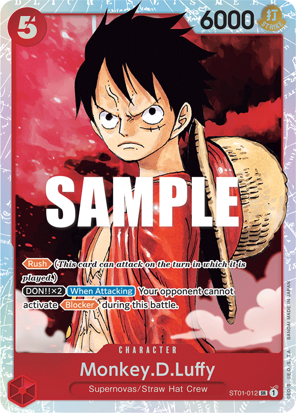 Monkey.D.Luffy (012) ST01-012