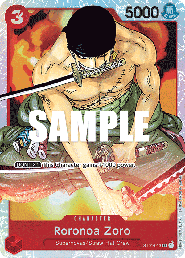 Roronoa Zoro ST01-013