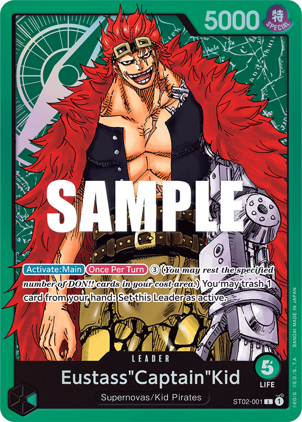 Eustass"Captain"Kid (001) ST02-001