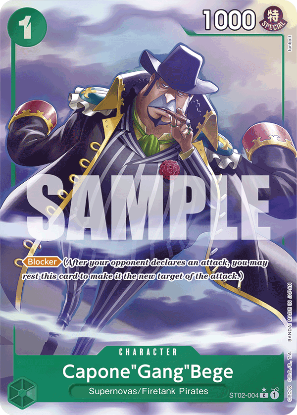 Capone"Gang"Bege (ST02-004) (Alternate Art) ST02-004