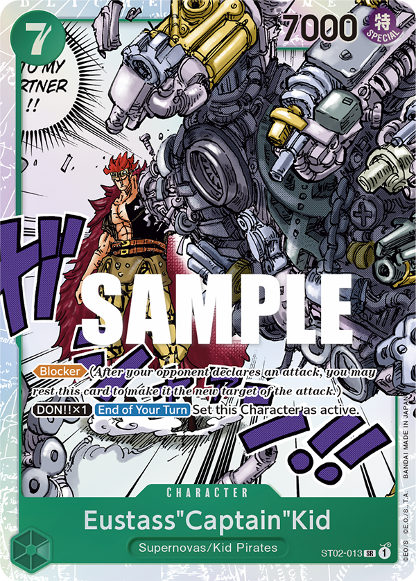 Eustass"Captain"Kid (013) ST02-013