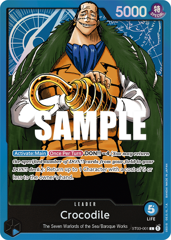 Crocodile (001) ST03-001